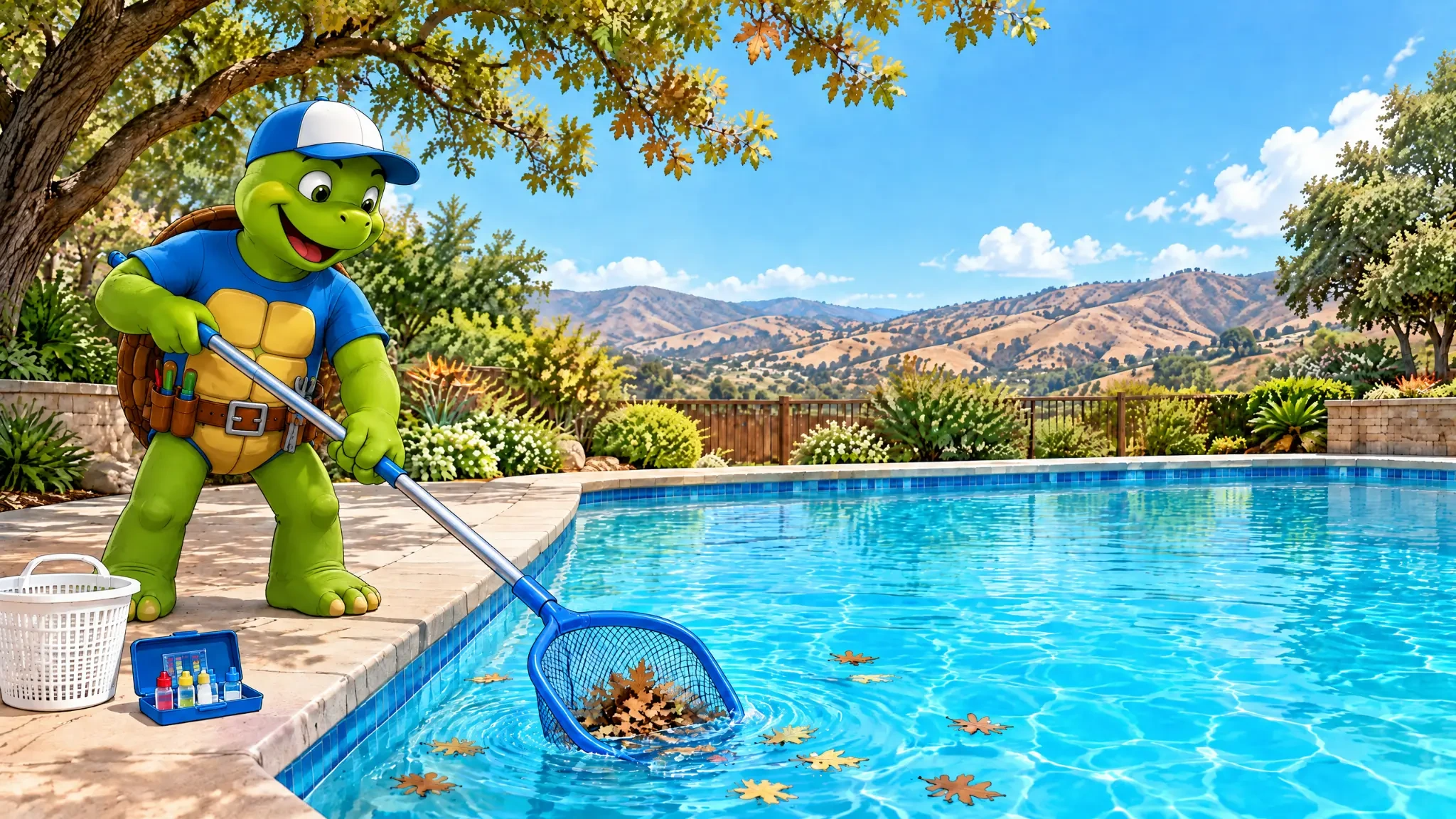 Weekly pool service, Agora Hills