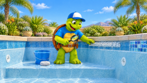 Pool calcium removal