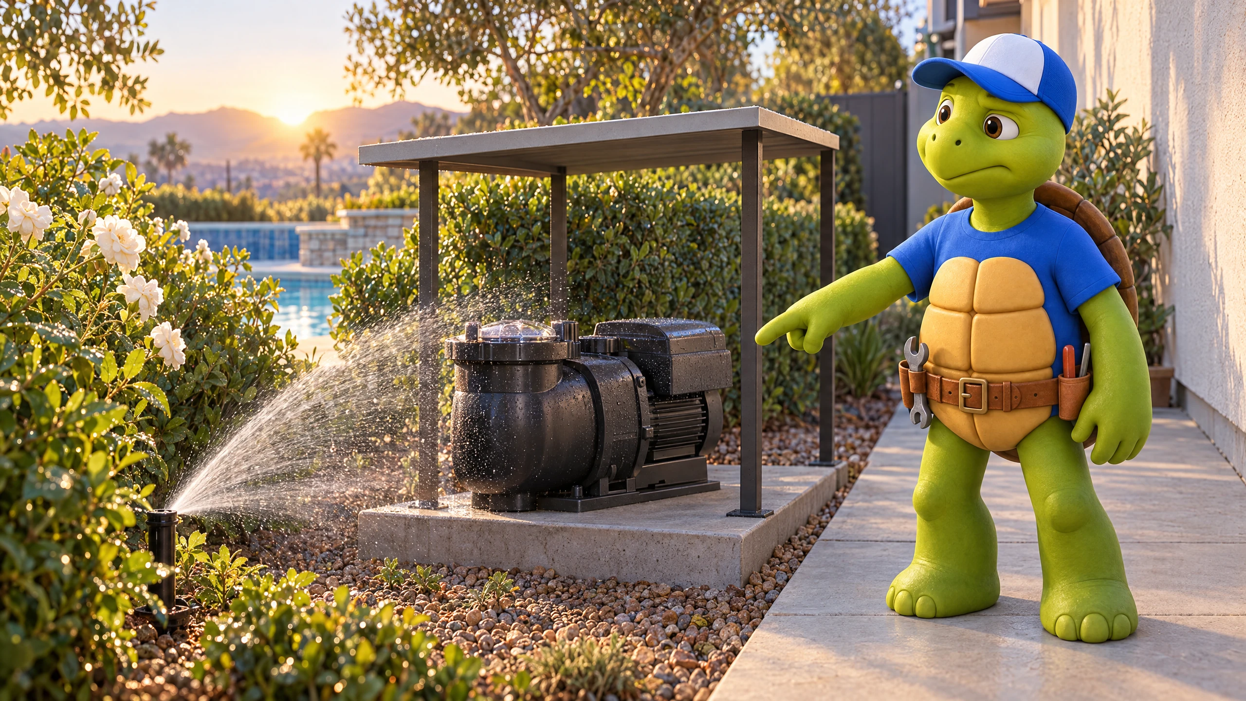You are currently viewing Rain, Sprinklers and Pool Pumps: Should Your Equipment Have a Cover?
