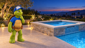 Pool and spa combo